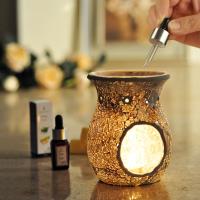 Sense Aroma Grey Crackle Wax Melt Warmer Extra Image 1 Preview